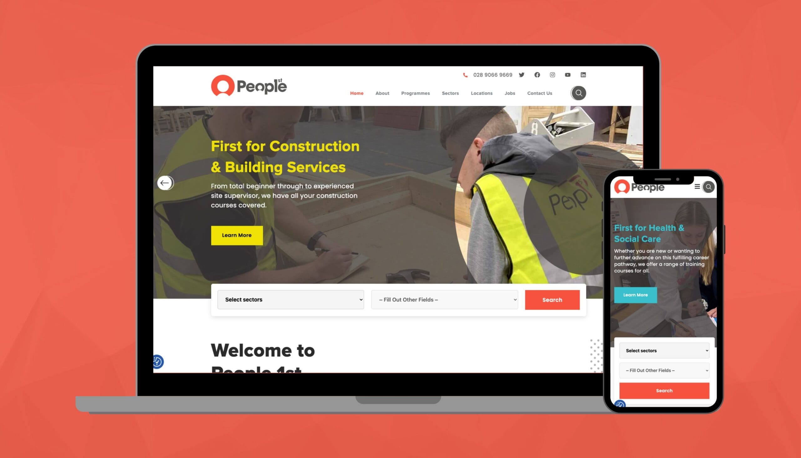Training Website Design